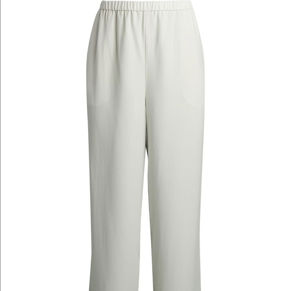 Eileen Fisher 100% Silk straight pants